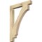 Ekena Millwork Imperial Block Rough Sawn Bracket, Douglas Fir, 4"W x 32"D x 44"H BKT04X32X44IMP05RDF - alternate 1